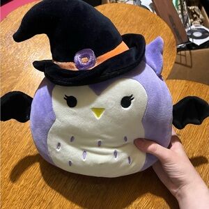 Squishmallow Purple Halloween Owl
